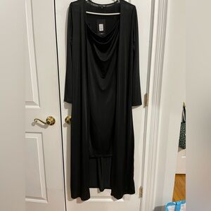 Elegant Black Maxi Dress